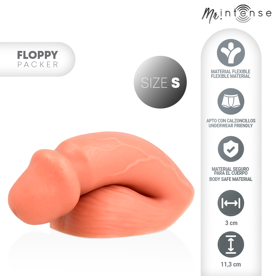 Mr Intense Floppy realistinen pakkeri S