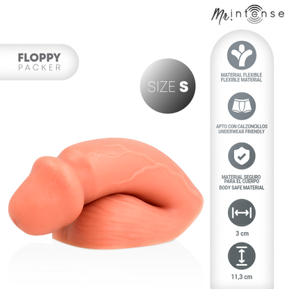 Mr Intense Floppy realistinen pakkeri S
