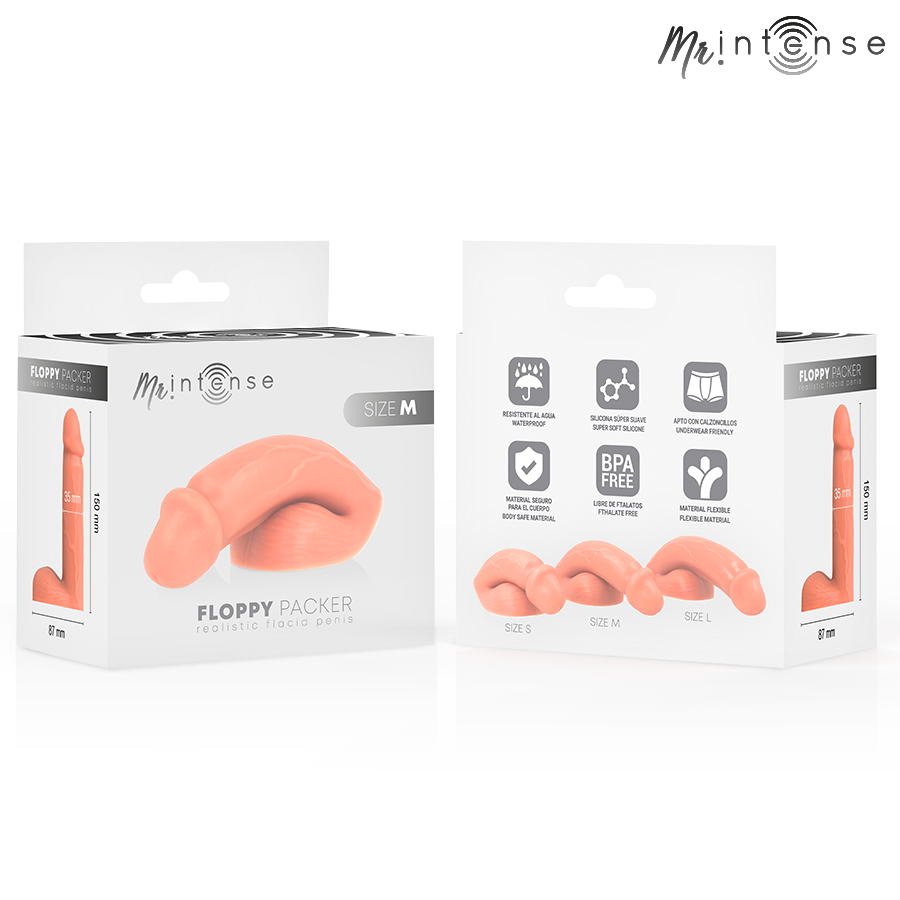 Mr Intense Floppy realistinen pakkeri M