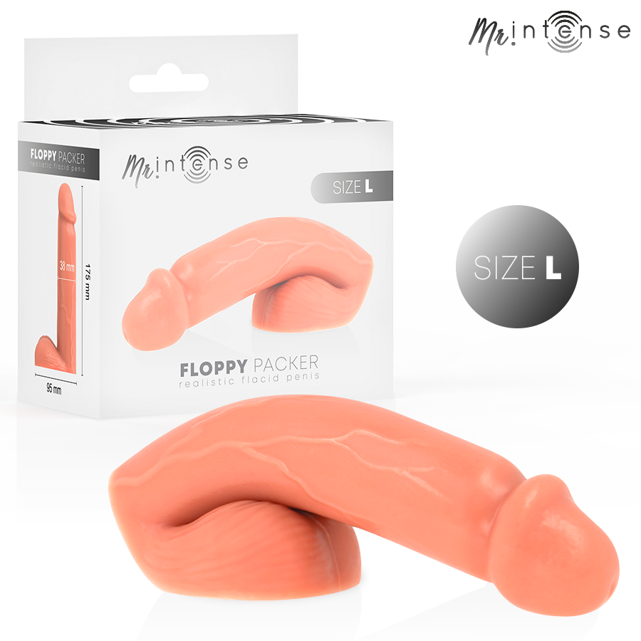 Mr Intense Floppy realistinen pakkeri L