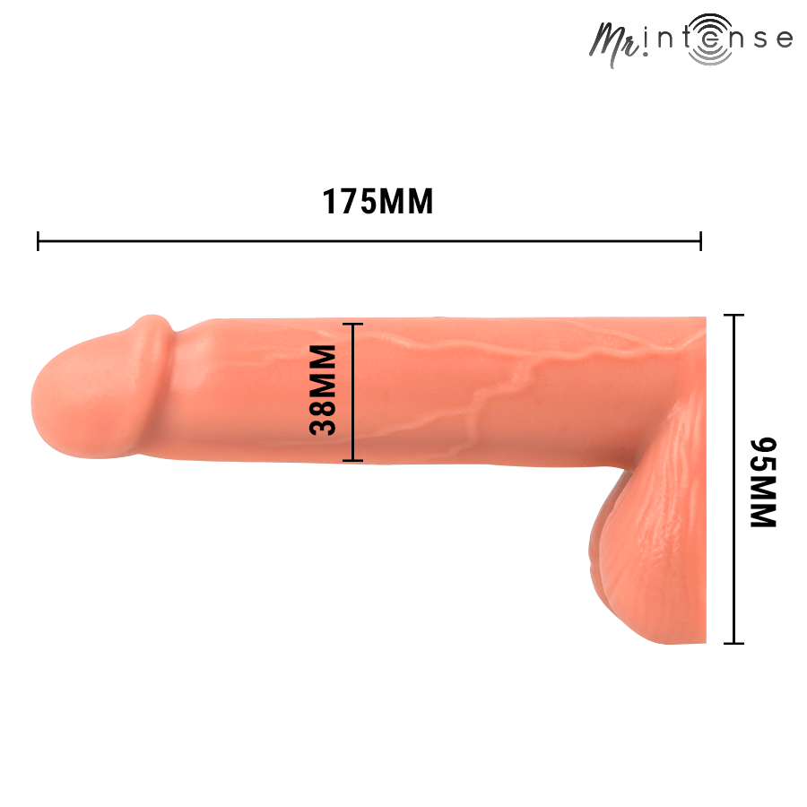 Mr Intense Floppy realistinen pakkeri L