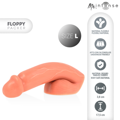 Mr Intense Floppy realistinen pakkeri L