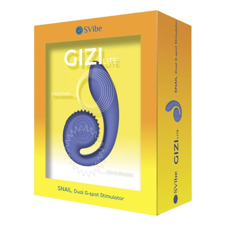Snail Vibe Gizi Lite G-piste- ja klitorisvibraattori - violetti
