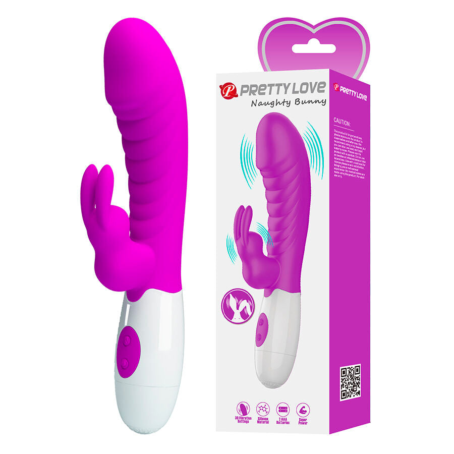 Pretty Love Naughty Bunny vibraattori - violetti