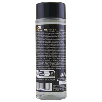 Hot Coconut hierontaöljy - kookos - 100 ml