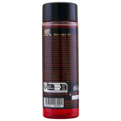 Hot Warming lämmittävä hierontaöljy - 100 ml