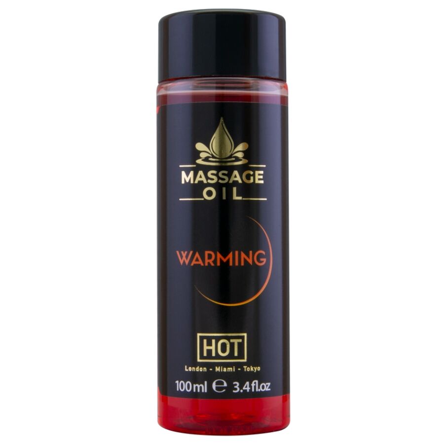 Hot Warming lämmittävä hierontaöljy - 100 ml