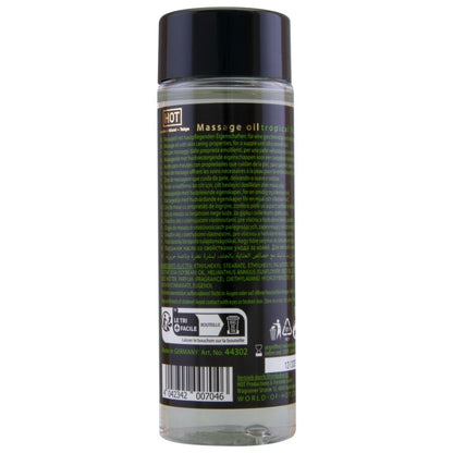 Hot Tropical Fruit hierontaöljy - trooppiset hedelmät - 100 ml