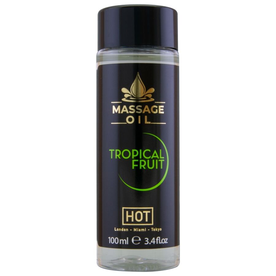 Hot Tropical Fruit hierontaöljy - trooppiset hedelmät - 100 ml