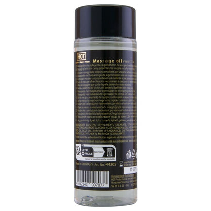 Hot Vanilla hierontaöljy - vanilja - 100 ml