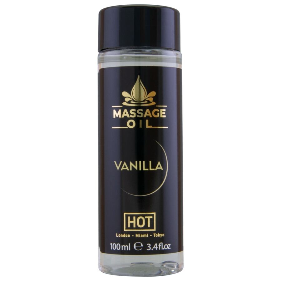 Hot Vanilla hierontaöljy - vanilja - 100 ml