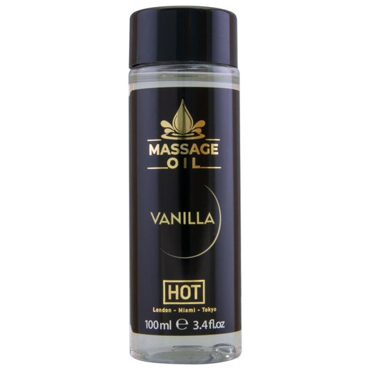 Hot Vanilla hierontaöljy - vanilja - 100 ml