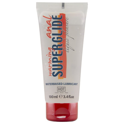 Hot Anal Superglide Warming lämmittävä vesipohjainen liukuvoide - 100 ml