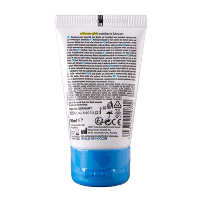 Hot Exxtreme Glide vesipohjainen liukuvoide Comfort Oil A+ -öljyllä - 30 ml