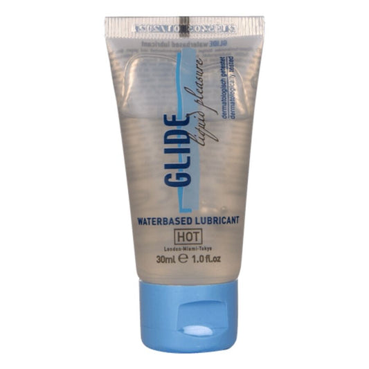 Hot Glide Liquid Pleasure vesipohjainen liukuvoide - 30 ml