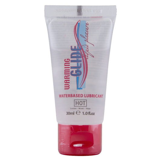 Hot Warming Glide Liquid Pleasure lämmittävä vesipohjainen liukuvoide - 30 ml