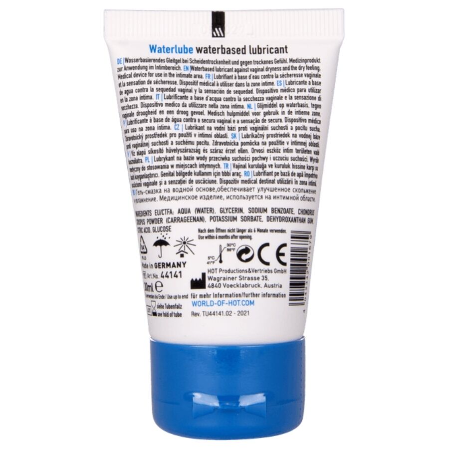 Hot Water Lube vesipohjainen liukuvoide lähdevedellä - 30 ml