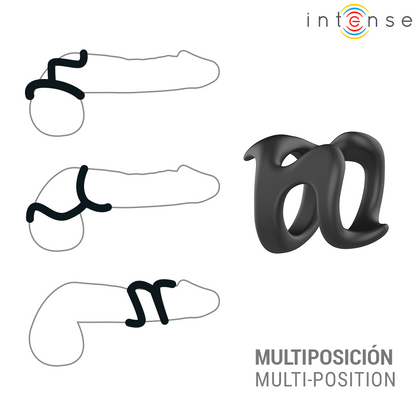 Intense Nikolaj säädettävä penisrengas - malli 8