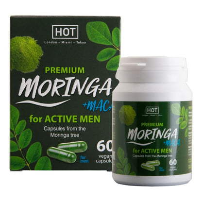 HOT - Moringa Men Caps ravintolisä miehille - 60 kapselia