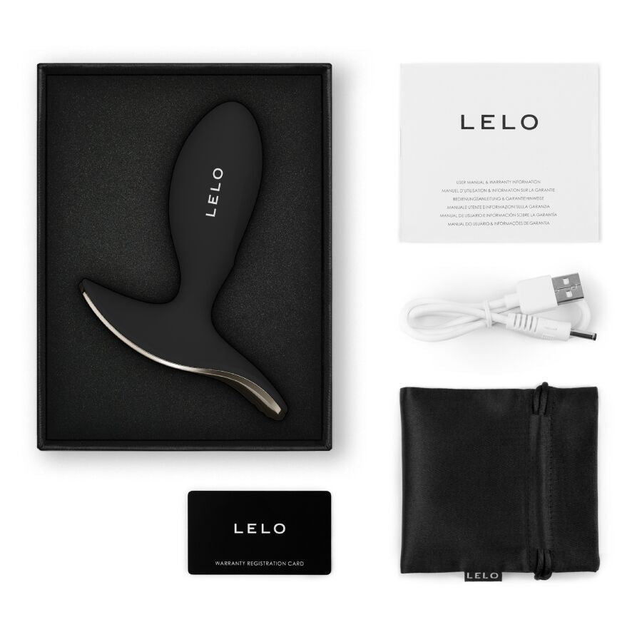 LELO Surfer 2 värisevä anustappi, musta