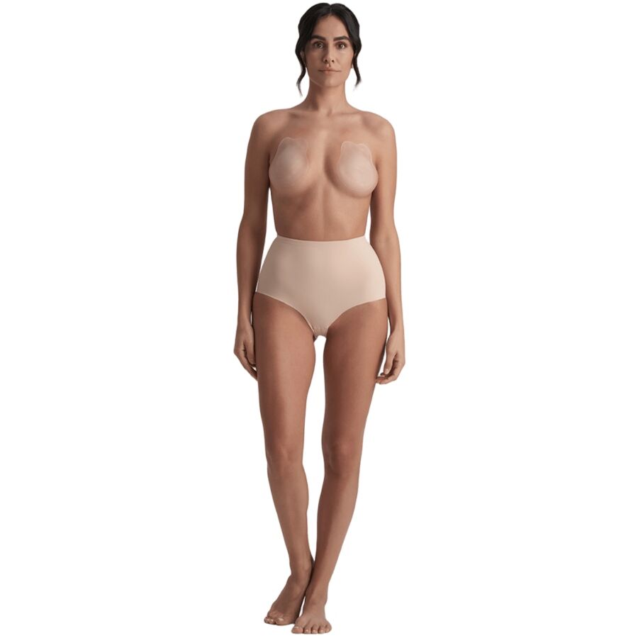 Bye Bra Rabbit silikonikupit - beige - XL