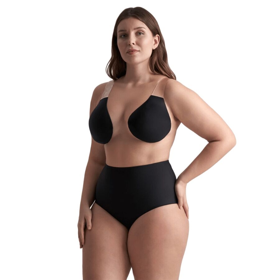 BYE-BRA - Sculpting Lifts kohottavat rintateipit - musta - kuppi F