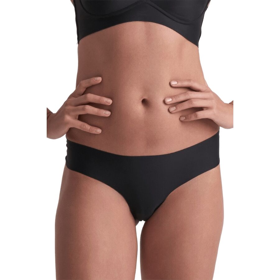 BYE-BRA - Invisible stringit - beige/musta - 2 kpl - XL