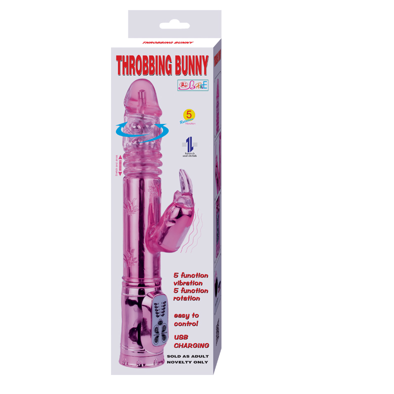 Baile Throbbing Bunny Pink Rampant Rotator | Niks.fi verkkokauppa