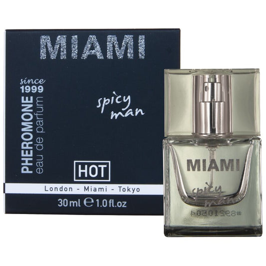 HOT - Miami Spicy Man feromonihajuvesi miehille - 30 ml