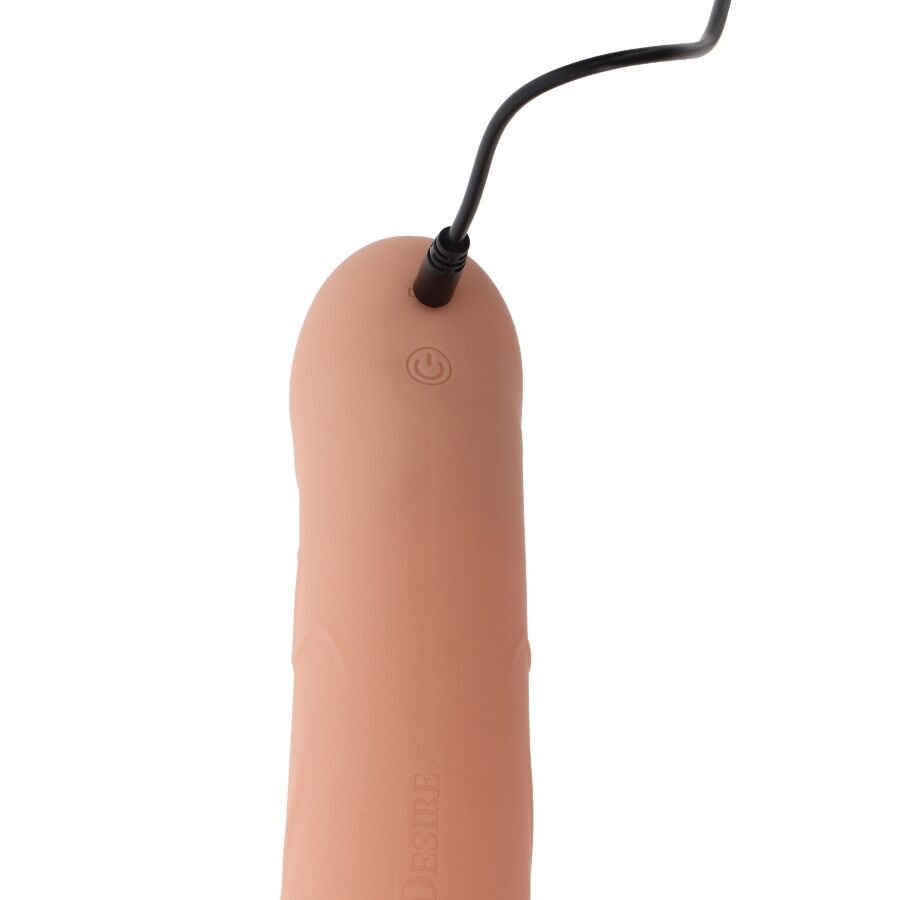 Hidden Desire Inferno värisevä strap-on-penisholkki - 20 cm