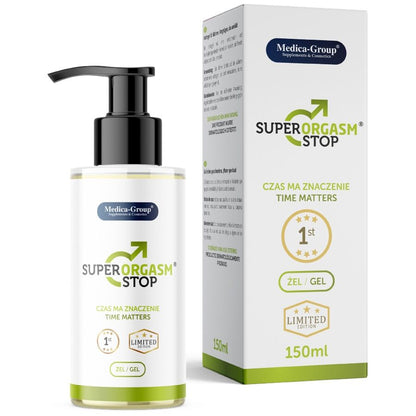 Medica Group Super Orgasm Stop intiimigeeli miehille - 150 ml