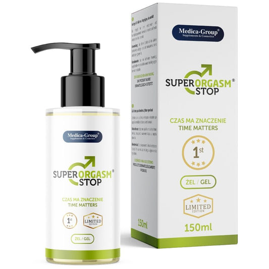 Medica Group Super Orgasm Stop intiimigeeli miehille - 150 ml