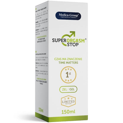 Medica Group Super Orgasm Stop intiimigeeli miehille - 150 ml