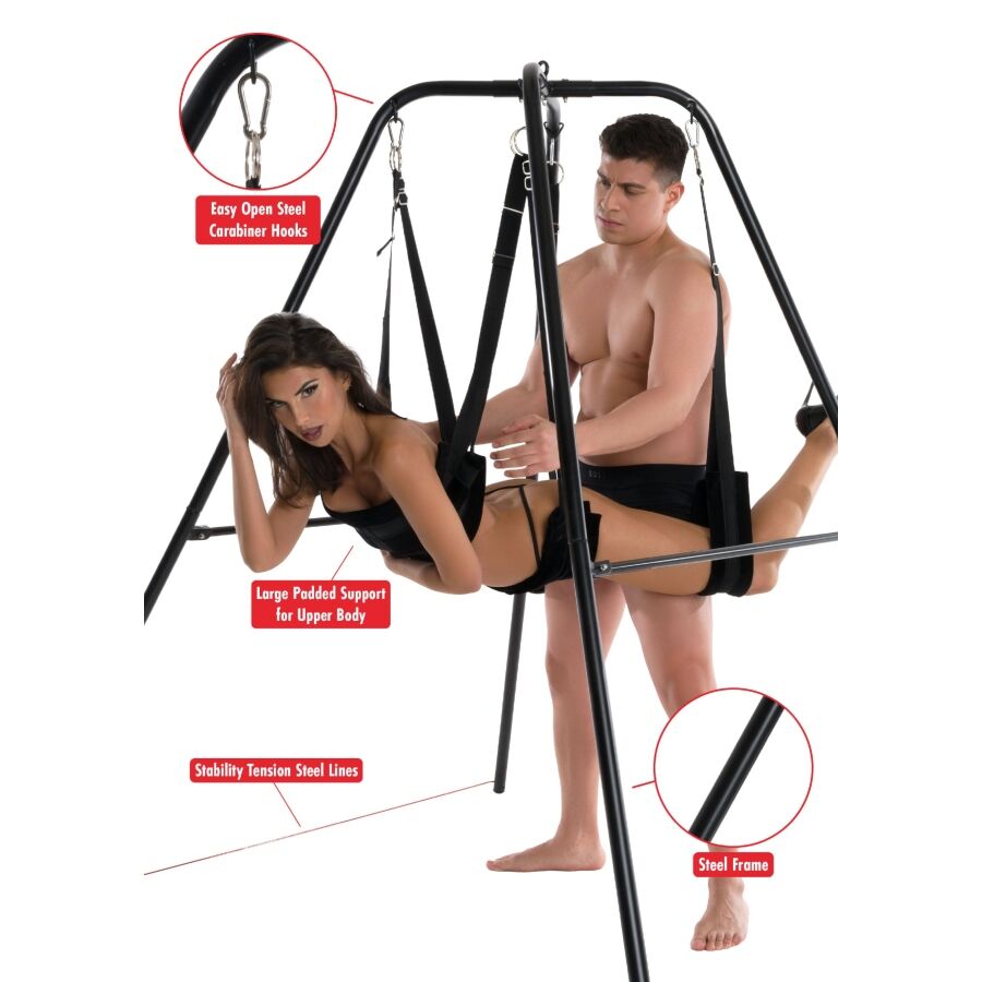 Hidden Desire Extreme Lovers seksikeinu telineellä