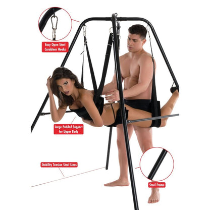 Hidden Desire Extreme Lovers seksikeinu telineellä
