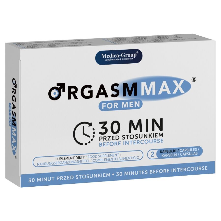 MEDICA GROUP - Orgasm Max ravintolisä miehille - 2 kapselia