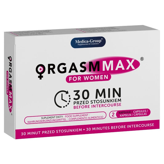 MEDICA GROUP - Orgasm Max ravintolisä naisille - 2 kapselia