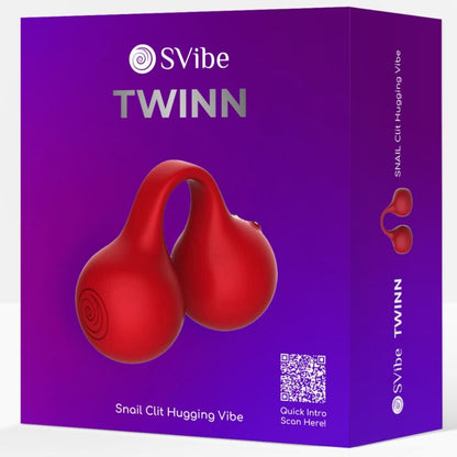 Snail Vibe Twinn Cherry sormivibraattori