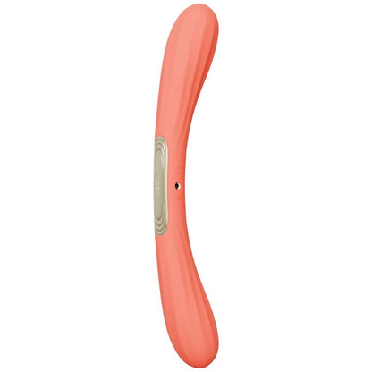 LELO Boomerang kaksipäinen vibraattori, korallinpunainen