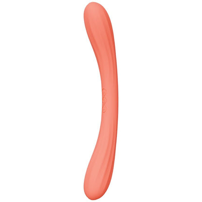 LELO Boomerang kaksipäinen vibraattori, korallinpunainen