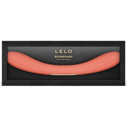 LELO Boomerang kaksipäinen vibraattori, korallinpunainen
