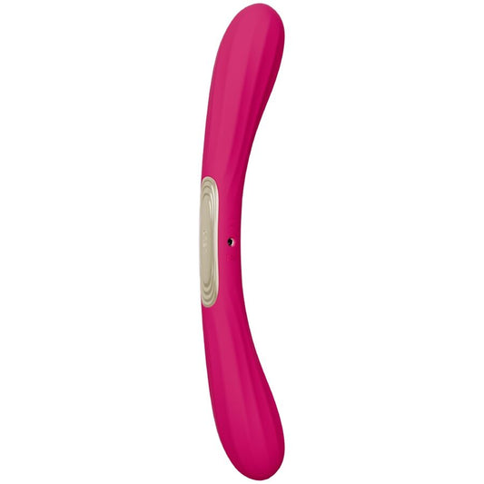 LELO Boomerang kaksipäinen vibraattori, kirsikanpunainen