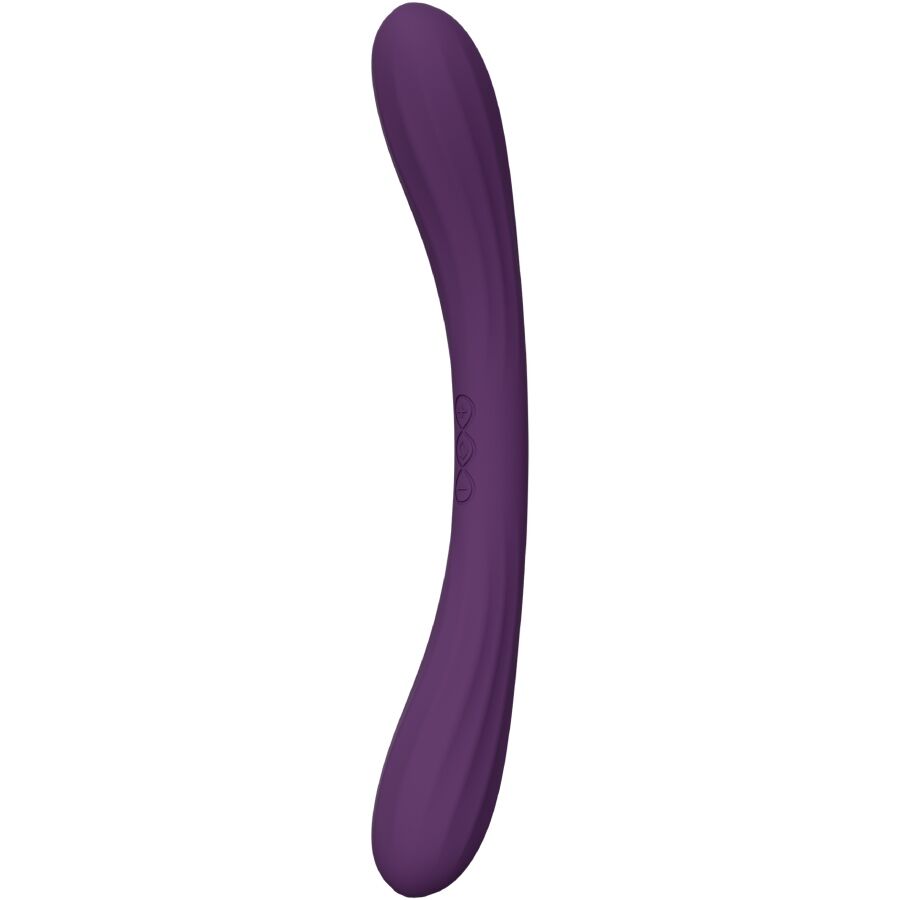 LELO Boomerang kaksipäinen vibraattori, violetti
