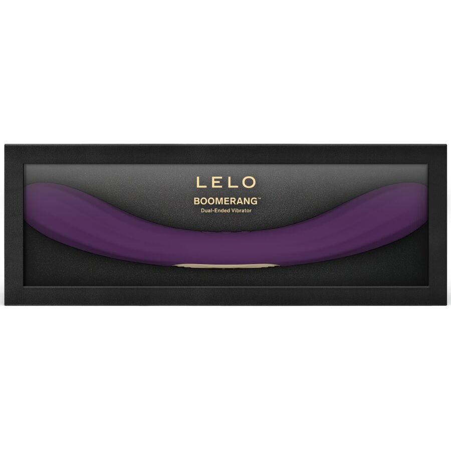 LELO Boomerang kaksipäinen vibraattori, violetti