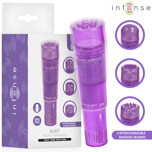 Intense Kurt minihieroja neljällä vaihdettavalla päällä - violetti