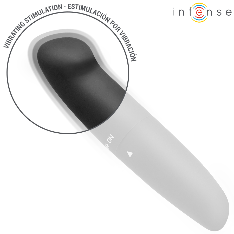 Intense Phil G-pistevibraattori - musta - 13 cm