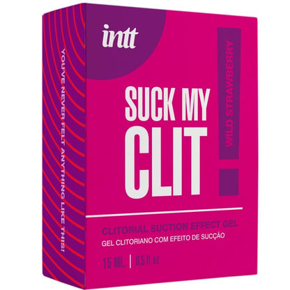 Intt Suck My Clit intiimigeeli - metsämansikka - 15 ml