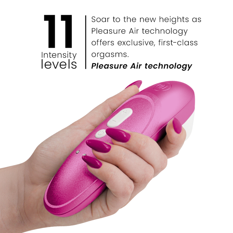 Womanizer Pro Vibrant klitoriskiihotin, pinkki