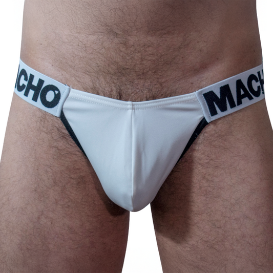 MACHO - MCH009 Side alushousut - valkoinen - S