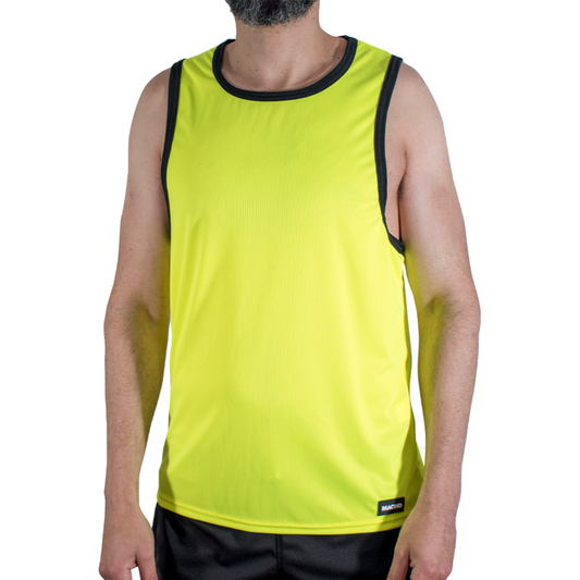 MACHO - CMV001 treenipaita - keltainen - keltainen - L/XL